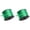 Green*2, variant on 100 Yards Curling Ribbon,0.5cm Shiny Crimped Ribbon Roll, Balloon String for Gift Wrapping,Birthday Party, Wedding Decor,Balloon Ties,Craft Projects(1pcs)