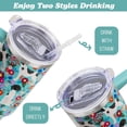 thumbnail image 3 of 40 oz German Shorthaired Pointer Tumbler with Handle, Insulated Stainless Dog Tumbler Coffee Travel Mugs Cup Water Bottle German Shorthair Pointer Lovers Gifts for Women Girls, 3 of 6