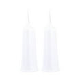 thumbnail image 2 of Cemetery Vases for Grave, 2 Pcs Durable Plastic Grave Vases Flower Holder with Spikes, for Cemetery Headstones, Outdoor Grave Decorations for Memorial Gifts for Loss of Loved One, White, 2 of 9