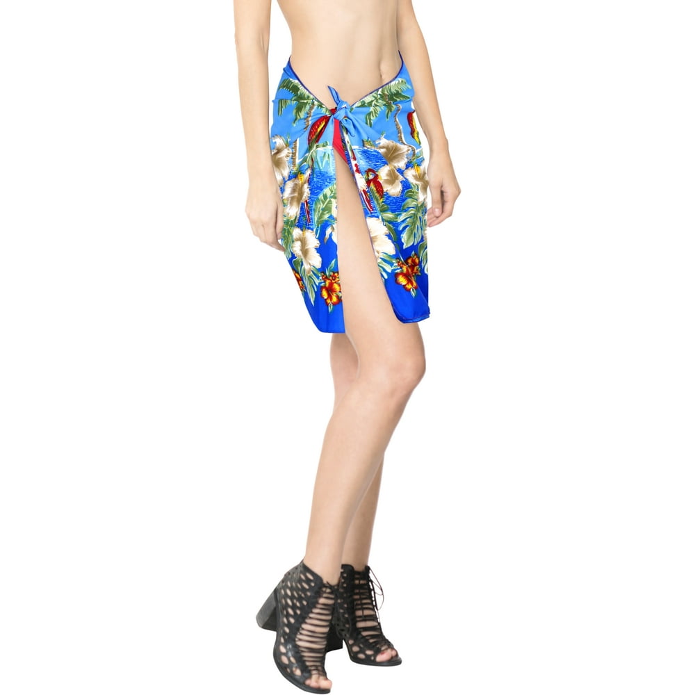 HAPPY BAY HAPPY BAY Swimsuit CoverUp Sarong Beach Wrap Skirt