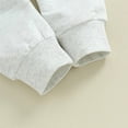 thumbnail image 6 of UngA Valentines Toddler Baby Boy Clothes Letter Printed Sweatshirt Long Pants Spring Fall Winter Infant Outfits (Red,18-24 Months), 6 of 7