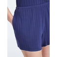 thumbnail image 5 of Joyspun Women’s Pointelle Knit Tank Top and Shorts Pajama Set, 2-Piece, Sizes XS-3X, 5 of 6