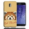 thumbnail image 1 of MUNDAZE Samsung J3 2018/J3 Star/J3 Achieve Red Panda Design TPU Gel Phone Case Cover, 1 of 1