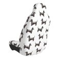 thumbnail image 2 of Wukai Dachshund Dog Puppy Full Set Car Seat Covers with Soft Padding Universal Auto Front Seats Protector and Cushion Mat, 2 of 5