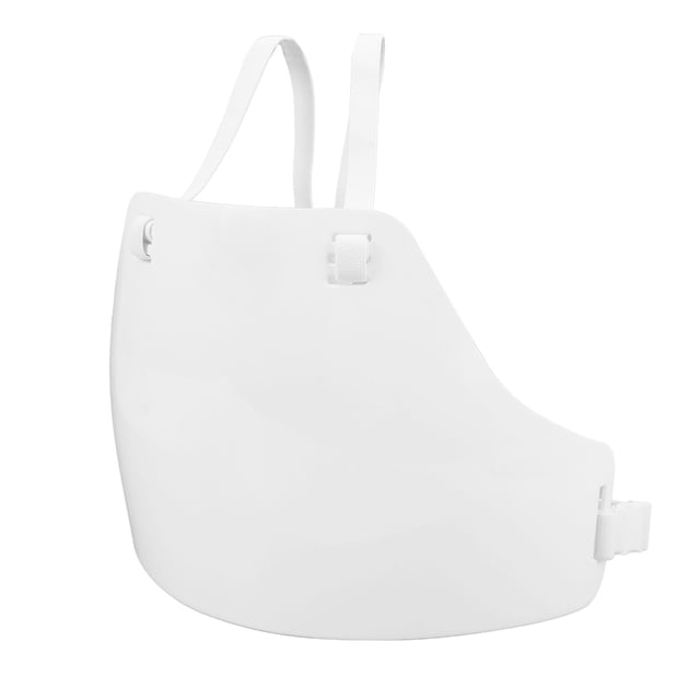 Fencing Sport Chest Guards, Professional Lightweight Breathable Adjustable Strap Chest Protector, Thickened Pvc Men Fencer Breast Protector for Soccer Baseball Rugby