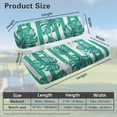 thumbnail image 3 of Psesaysky Tropical Golf Cart Seat Covers for Women Men, Monstera Leaves Stripes Ezgo Front Seat Covers Golf Cart Accessories Ordinary Seats Cushion Anti-Scratch Easy to Install, 3 of 8
