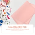 thumbnail image 1 of KONTONTY Silicone Nonslip Painting Mat Heat Insulated Pad Non-stick For Personal Users Pink 1Set, 1 of 8