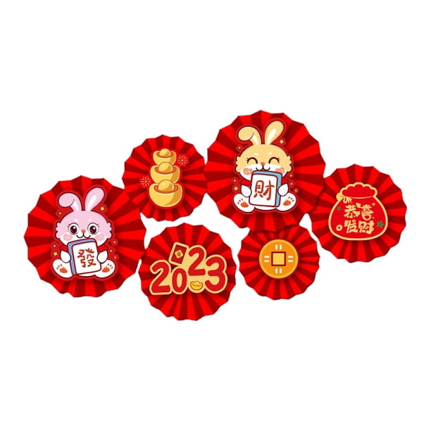 Decoración tradicional china, buenos deseos, manualidades, bricolaje, flores de papel rojas creativas estilo c