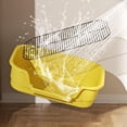 thumbnail image 4 of Stainless Steel Cat Litter Box with Removable Metal Grid Tray, 4 of 9