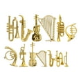thumbnail image 1 of Shisuyan 13pcs Hanging Instrument Ornaments Mini Instrument Models Instruments Hanging Decorations Musical Instrument Pendant Decorative Instrument for DIY Craft, 1 of 8