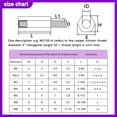 thumbnail image 3 of 10-50pcs Male-Female Hex Brass Motherboard Standoff Hexagonal PCB Support Rack Stud Mount Column Spacing Screw Bolt M2 M2.5M3M4, 3 of 4