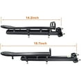thumbnail image 7 of Bike Rear Rack Retractable Aluminum Alloy Bicycle Cargo Rack Mount, 7 of 7