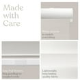thumbnail image 4 of MOOD Zebra Shades for Windows | Custom Size + Cordless + Durable and Stylish Roller Shade | Day and Night Dual Layer Combi Blind | Wheat Beige (Light Filtering) | 36.5"W x 48"H, 4 of 9