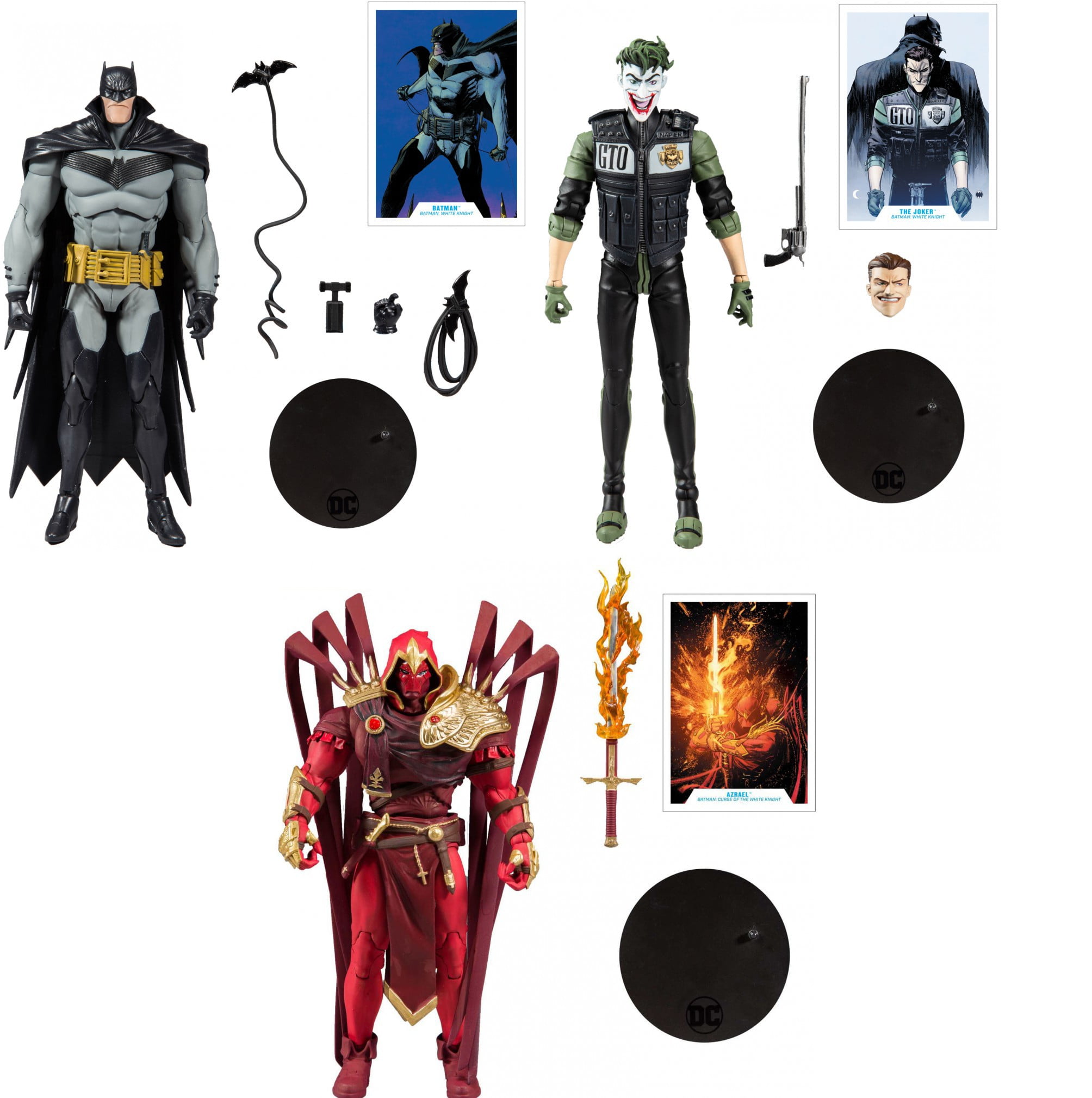 Batman Armor McFarlane Toys DC Multiverse Multipack Batman vs Azrael
