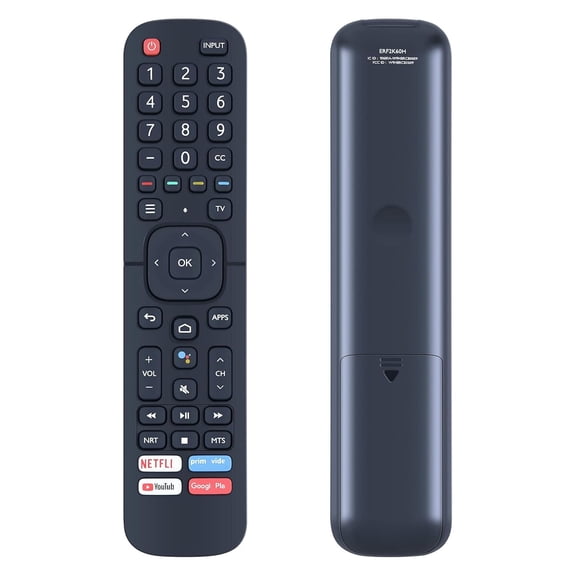 Replacement Remote for Hisense Smart TV | Compatible with 43"-85" H8G and H6570G Series Android/4K ULED Models (ERF2K60H)
