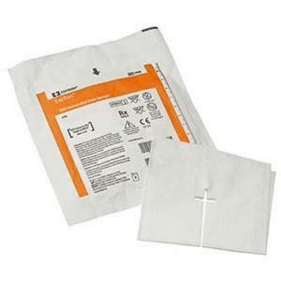 Excilon AMD Antimicrobial Drain Sponge, 6-Ply, 4 Inches x 4 Inch, White, Sterile, 50 Count