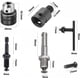 thumbnail image 2 of Juego de llaves de cambio rápido para portabrocas de conversión de taladro eléctrico de 1,5 a 13 mm con adaptador 1/2-20 UNF y SDS Plus, 2 of 5
