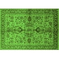 thumbnail image 1 of Ahgly Company Indoor Rectangle Oriental Green Industrial Area Rugs, 3' x 5', 1 of 4