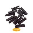 thumbnail image 3 of Toystoory 100 unids/bolsa 35mm clavijas de artesanías papel para teléfono Clips para fotos Scrapbooking fiesta Peg Oficina artesanía Clip Marron oscuro, 3 of 6