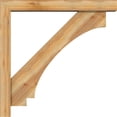 thumbnail image 3 of Ekena Millwork 6"W x 44"D x 44"H Imperial Block Rough Sawn Bracket w/ Offset Brace, Western Red Cedar, 3 of 25
