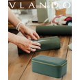 thumbnail image 4 of Joyero Vlando con 12 bolsas de terciopelo para viajes, color verde, 4 of 5