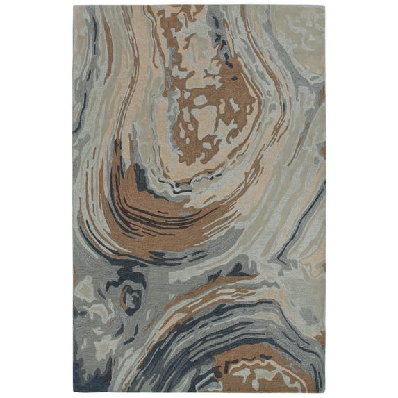 Liora Manne Corsica Quartz Indoor Rug Neutral 42"X66"