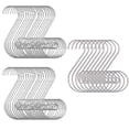 thumbnail image 1 of IMENGL Liquidation! Crochets Delayuji pour Suspendre des Crochets pour Ornements de Noël – Parfaits Cintres pour Ornements Crochets Rouges pour Ornements pour Décoration d'Arbres de Noël Taille Unique Argent, 1 of 8