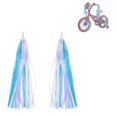 thumbnail image 3 of 1 Pair Kids Bicycle Tassel Ribbon,children Scooter Handlebar Streamers Bicycle Grips Ribbon Baby Carrier Accessories Easy Attach To Handlebars, 3 of 5