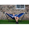 thumbnail image 2 of Vivere combo-hamac bleu royal en polyester avec support (9ft), 2 of 4