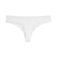 thumbnail image 1 of Tanga sexy pura para mujer con bordes ondulados y seda helada, ropa interior femenina sin costuras integrada de cintura baja, 1 of 6