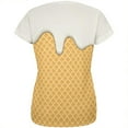 thumbnail image 2 of T-Shirt Femme Cornet de Crème Glacée Vanille Fondante Partout, 2 of 2