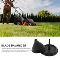 thumbnail image 3 of Lawnmower Blade Sharpening Kit, 4 PCS Lawn Mower Blade Sharpener with Blade Balancer Kit Universal Multi-Sharp Rotary Lawnmower Sharpen Kit for Any Power Hand Drill, 3 of 7