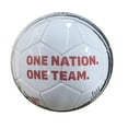 thumbnail image 2 of Icon Sports U.S. Soccer Official Licensed Soccer Ball - Storm [White Red] Size 5, 2 of 3