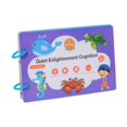 thumbnail image 3 of figatia Reusable Sticker Book Activity Binder Book Brain Teaser Removable for Kids Girls 2, 3 of 9