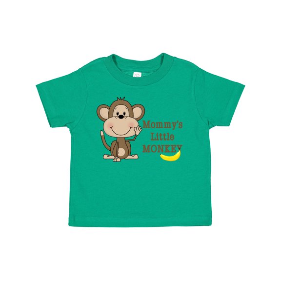 Inktastic Mommy's Little Monkey Boys or Girls Toddler T-Shirt