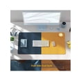 thumbnail image 2 of Leather PU Desk Pad Protector,Lightweight Table Mat,Mouse Pad,Office Desk Mat, Non-Slip PU Leather Desk Blotter,Larg Gaming Pad,Laptop Desk Pad,Waterp, 2 of 5