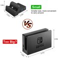 thumbnail image 3 of Portable Charging Stand for Switch Controller Compact Switch to HDMI Adapter,Mini Switch Docking Station with Extra USB 3.0 Port, Replacement Charging Dock, 3 of 8