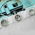 thumbnail image 4 of Erosebridal Turquoise Wood Black Camper RV Print Curtains Pack of 2 (42x84 Each), Coastal Camping Curtains Blackout for Kids Boys and Girls, 4 of 6