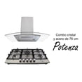 thumbnail image 2 of Combo Parrilla SUPRA Piacere Steel 76 y Campana Cc-76 C7-35-AC, 2 of 5