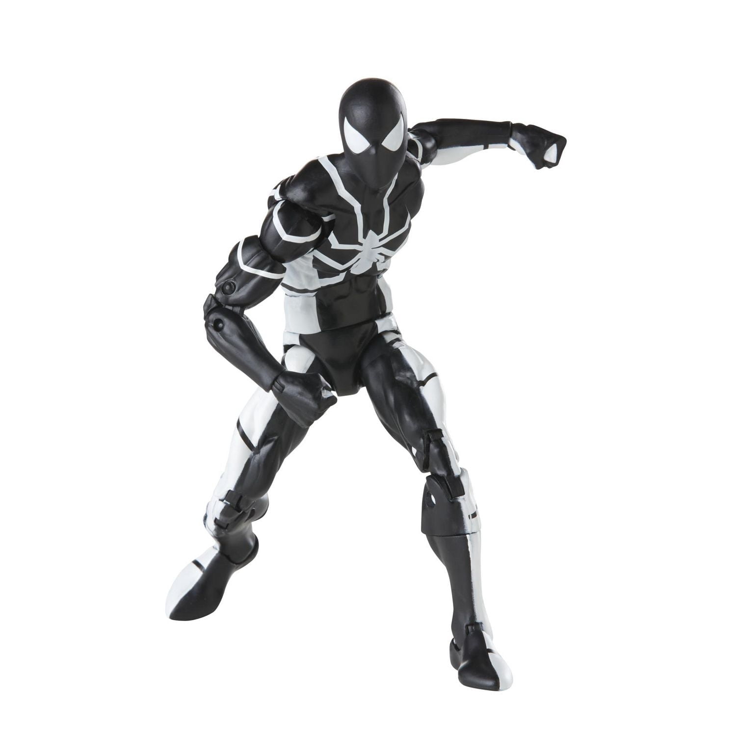 Marvel Legends Series Spider-Man 6-inch Future Foundation Spider-Man (Stealth Suit) Action Figure Toy, Includes 4 Accessories