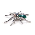 thumbnail image 4 of 2 Pedazos de Imperdible En Accesorio de Sunnimix Broche de araña de diamantes de imitación, 4 of 8