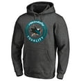thumbnail image 2 of Men's Heather Gray San Jose Sharks #WeSkateFor Pullover Hoodie, 2 of 3