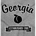 thumbnail image 2 of Georgia Cute Peach State Souvenir Men's Graphic T Shirt Tees Brisco Brands L, 2 of 4