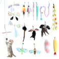 thumbnail image 6 of Cats Wand Attachments Train Cats Hunting Ability with Array of Stimulating Toy Wonderful for Indoor and Outdoor Play, 6 of 8
