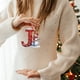 thumbnail image 5 of Adornos navideños, adornos navideños, regalos navideños, 26 letras, decoración para árbol de Navidad, adornos colgantes para árbol de Navidad, adornos navideños personalizados, decoración navideña, de, 5 of 5