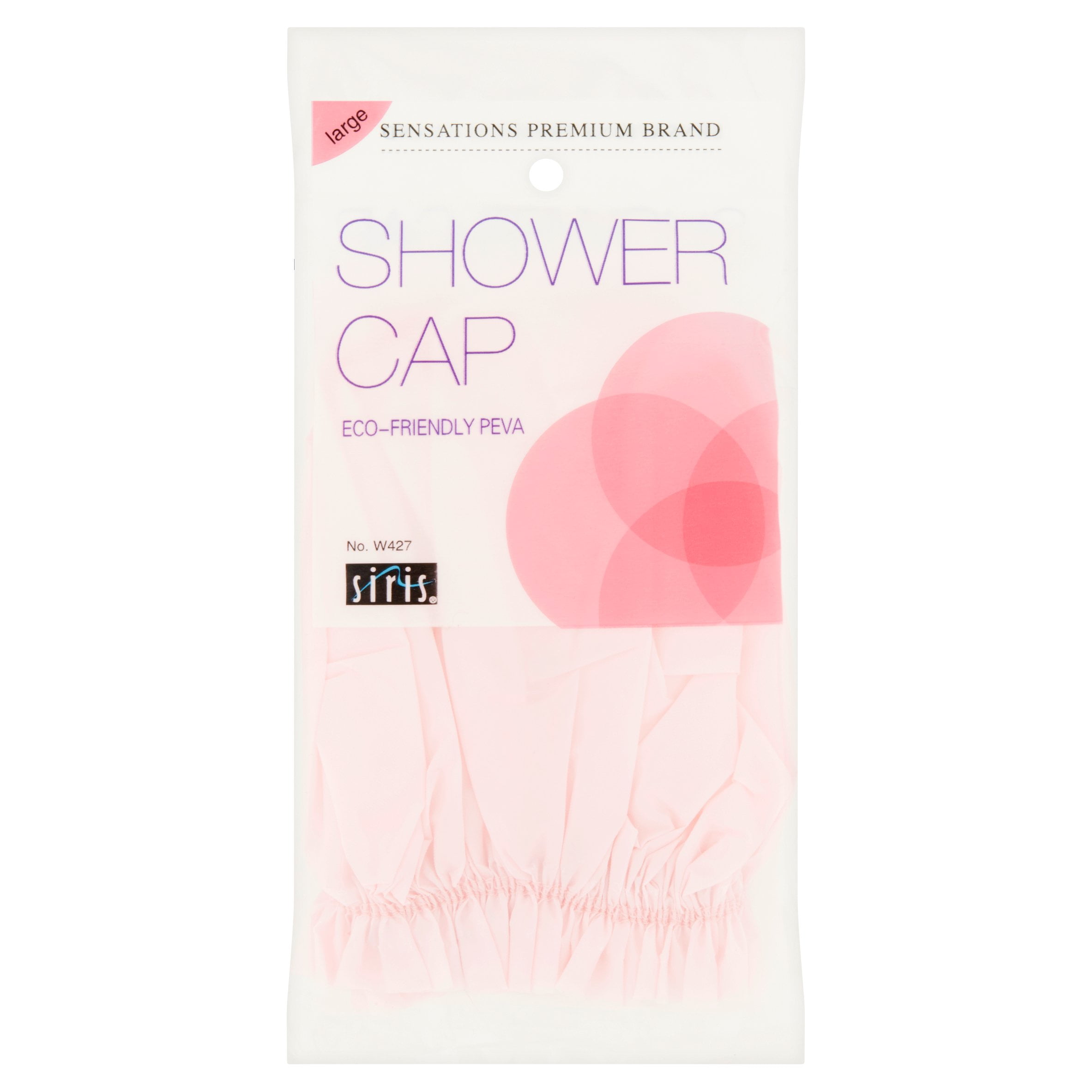 Siris Sensations Large PEVA Shower Cap