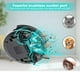 thumbnail image 4 of Aspiradora robot Lefant, 120 minutos de autonomía, diseño compacto, bajo nivel de ruido, potente succión, control por Wi-Fi, app y voz, carga automática, limpieza programada, ideal para pelo de masco, 4 of 5