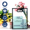 thumbnail image 5 of 24 Pcs Clear Plastic Gift Bags with Handles, Reusable Party Favor Bags With ribbons and cards for Mother's Day, Birthday, Wedding,Bachelorette Party,(12 x 10 x 5 Inch), 5 of 7