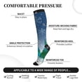 thumbnail image 2 of Pofeuu Christmas Trees Print Compression Socks for Women & Men Circulation - Best Support for Nurses,Running,Athletic,Sports, 2 of 7