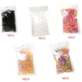 thumbnail image 3 of 1000pcs/bag Baby Girl Disposable Elastics Rubber Hair Bands Children Ponytail Holder Kid Small mixed candy color, 3 of 9